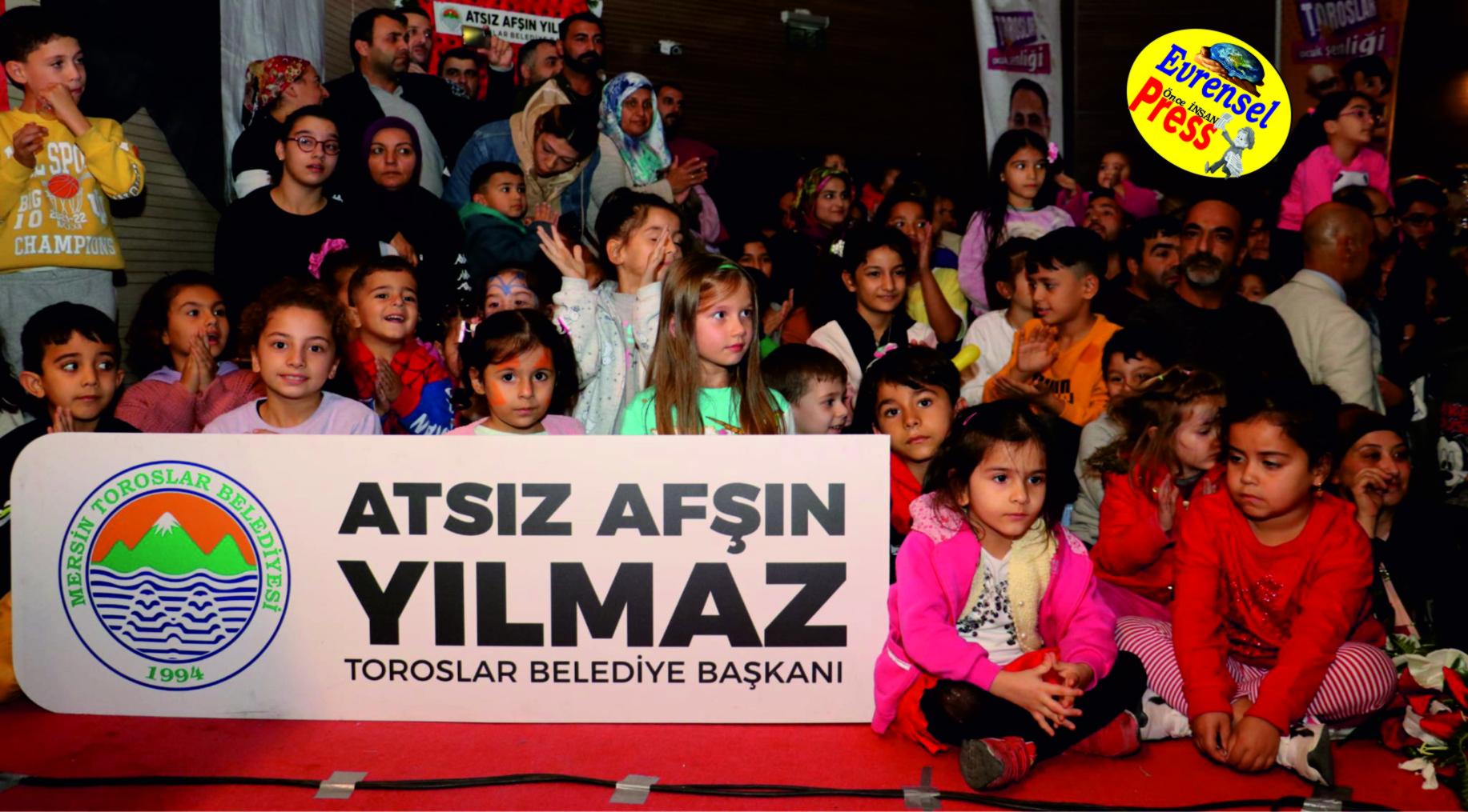 “SİZLERİ ÇOK SEVİYORUZ ÇOCUKLAR”