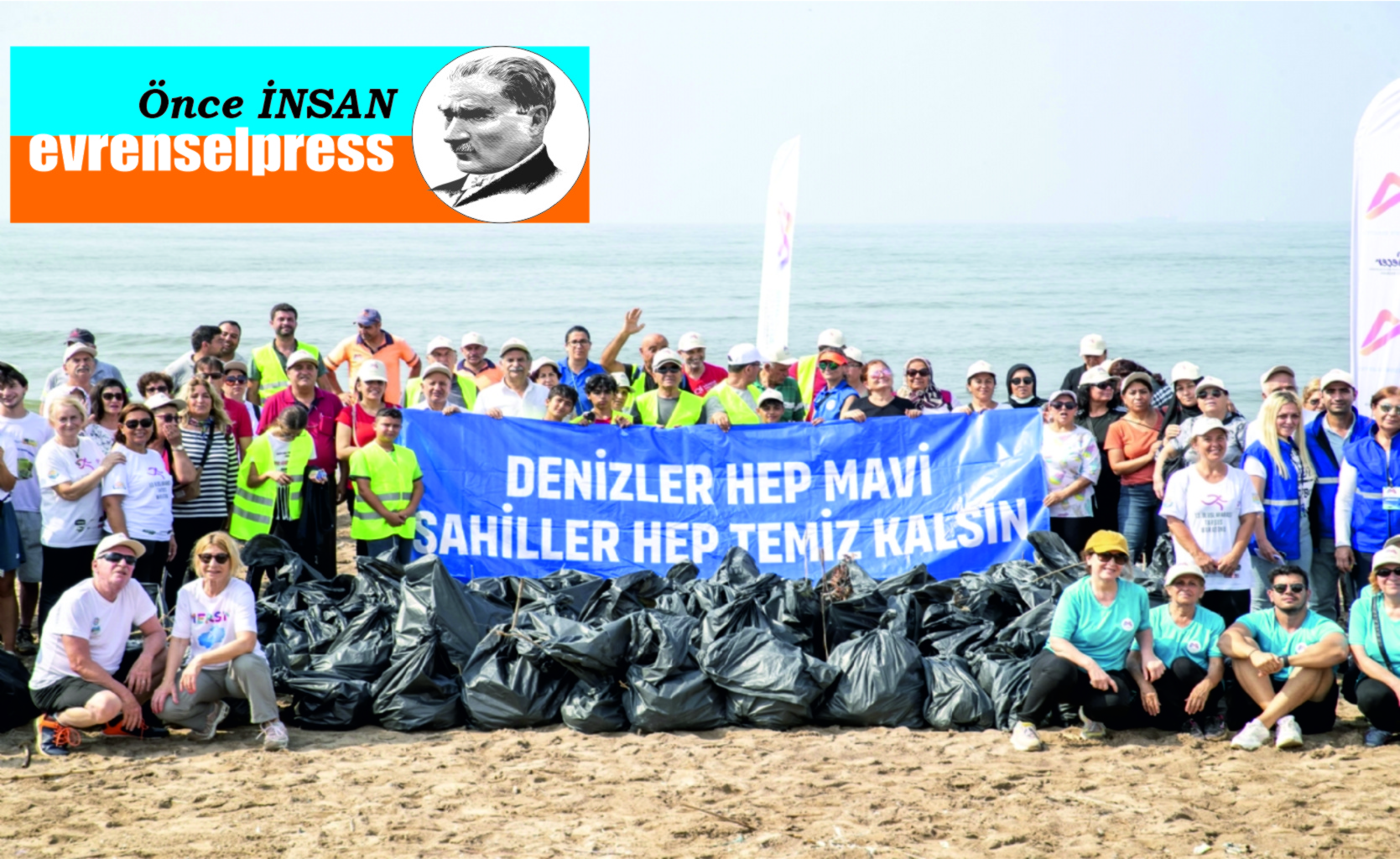 “Geçen yıl da gelmiştik, temizlemiştik, çok güzel olmuştu”